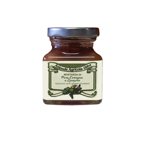 Picture of QUINCE AND GINGER MUSTARD gr. 100 - AZIENDA AGRICOLA IBBA 