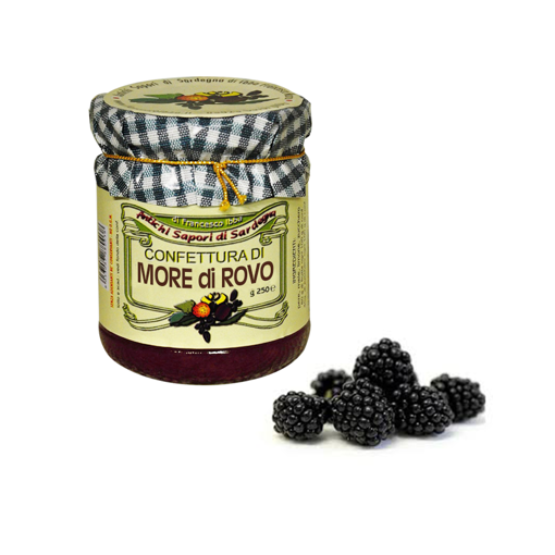 Picture of BRAMBLE BLACKBERRY JAM  250 gr. - AZIENDA AGRICOLA IBBA - Charity Shopping