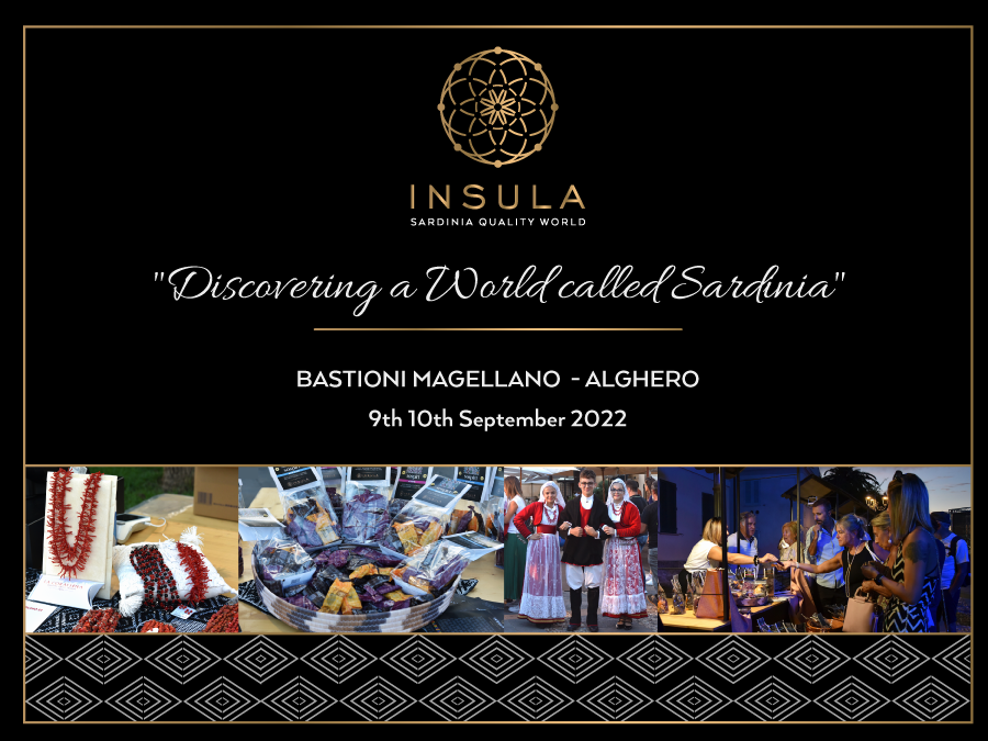 Event "Discovering a World called Sardinia"  Bastioni Magellano | Alghero, 9th and 10th September 2022