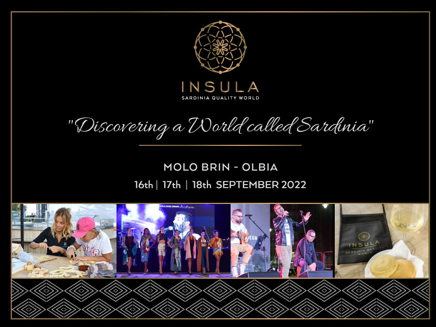 Event "Discovering a World called Sardinia"  Molo Brin | Olbia -  16| 17 | 18 September 2022