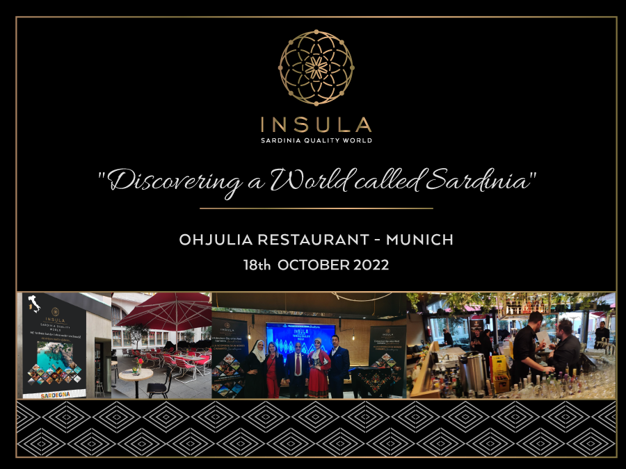 Event "Discovering a World called Sardinia" OhJulia Restaurant | Munich 18th October 2022