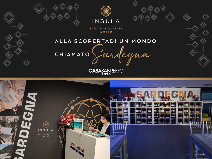 Insula racconta la Sardegna a Casa Sanremo,  L'area hospitality del festival